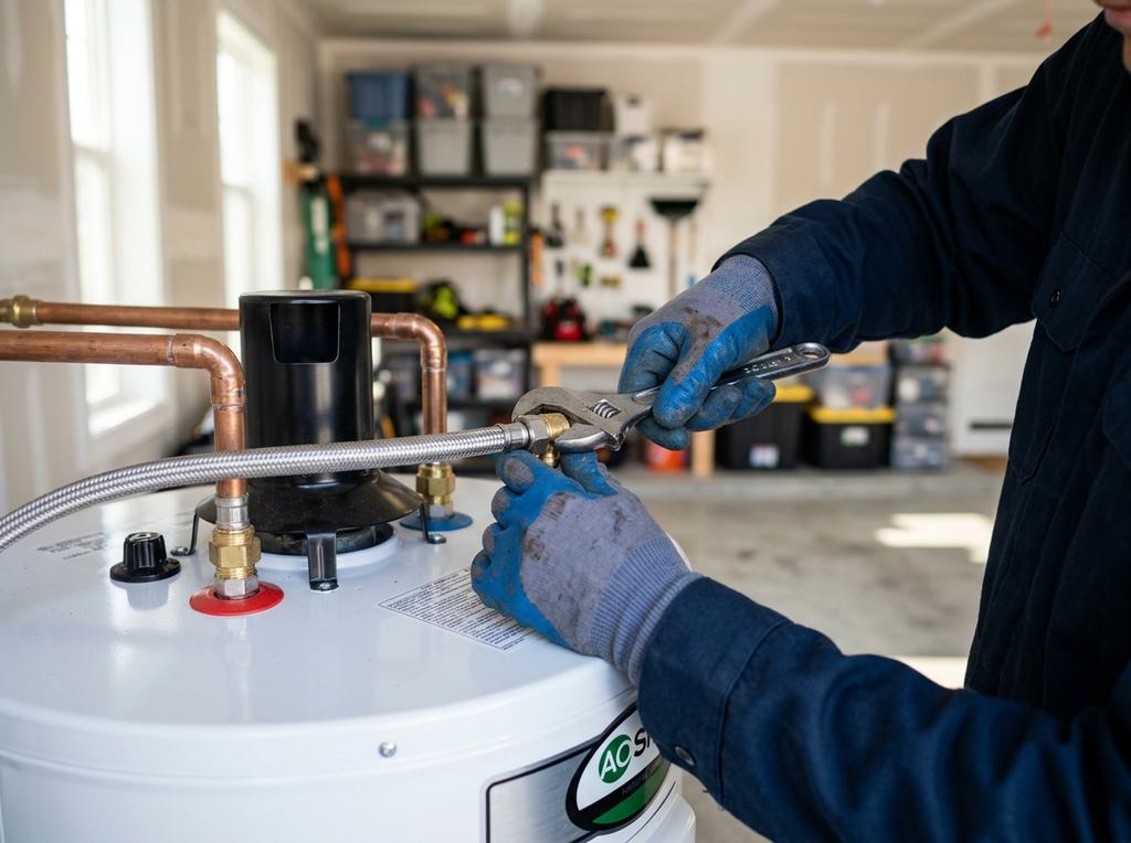 Water heater replacement in Moore, OK