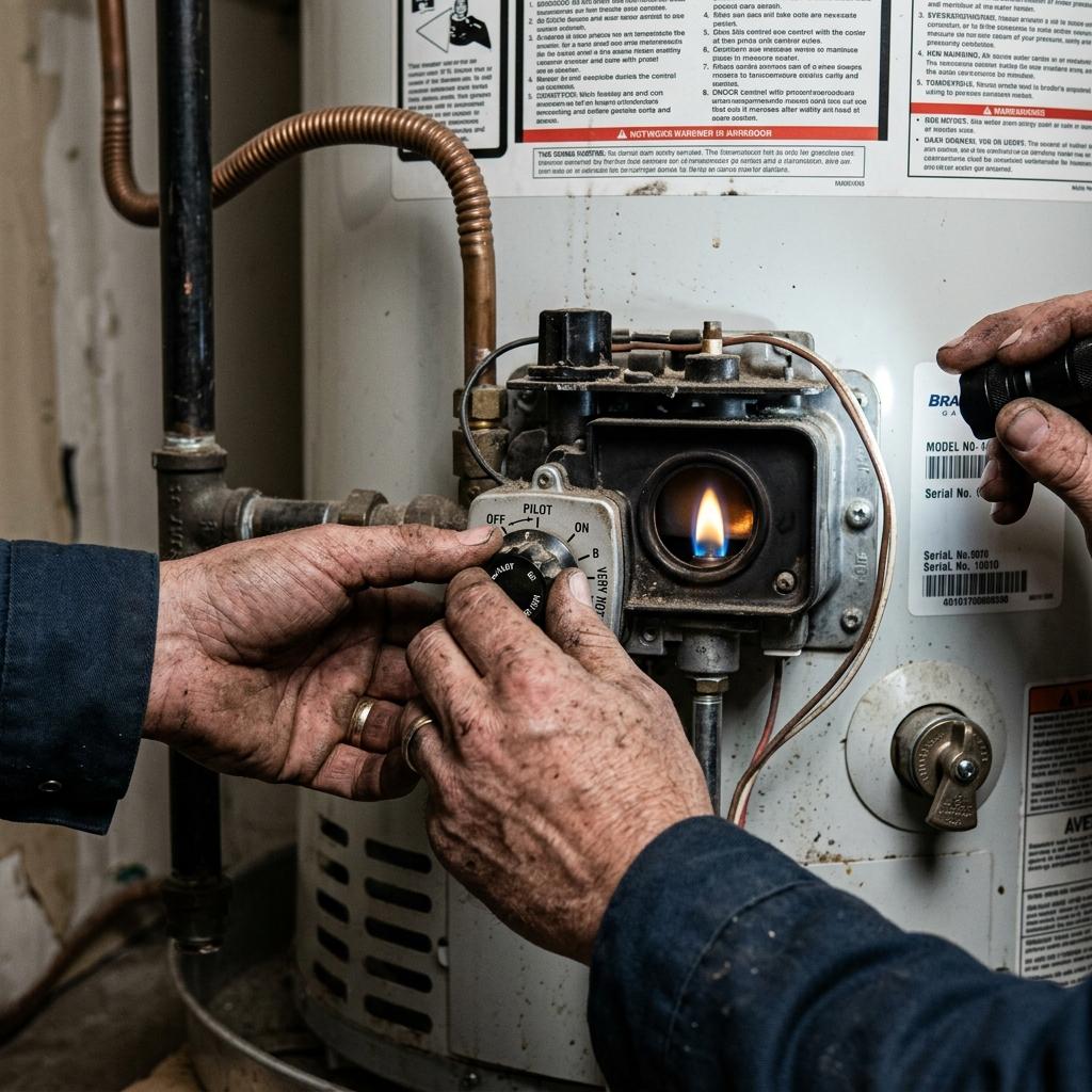 Water heater repair in Moore, OK
